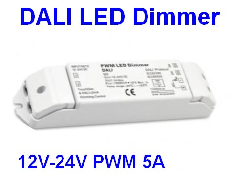 DALI LED DIMMER 12-24V 5A PWM DALI LED DIMMER 12-24V 5A PWM